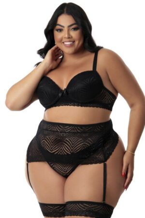 Conjunto com Cinta Liga