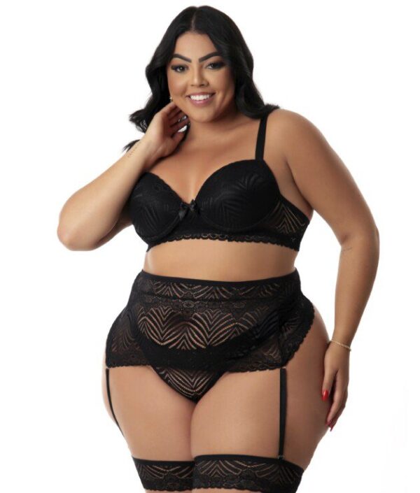 Conjunto com  Cinta Liga