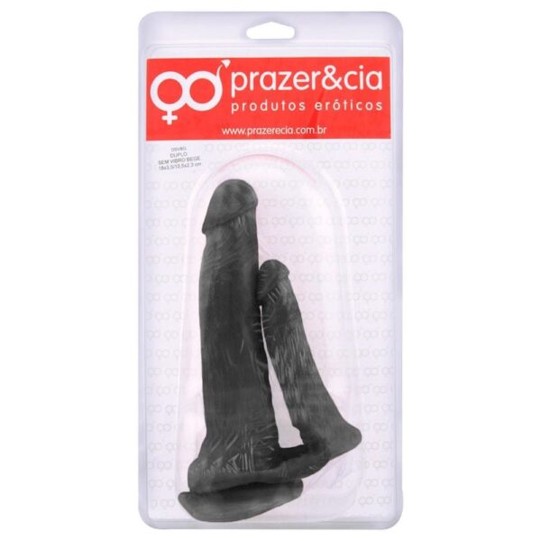 Pênis de Borracha Duplo
