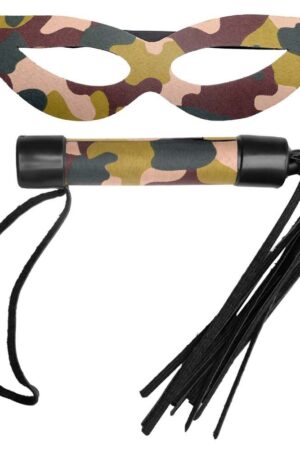 Kit de Chicote e máscara